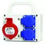Rozdzielnica z rączką 1x16A/5, 2x230V b.okienka