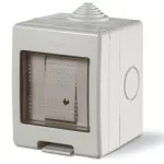 Zestaw Unibox IP55 puszka+wyłącznik przycisk