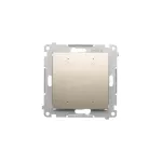 SIMON 54 WMDC-008N5P-041 Łącznik/Przycisk roletowy podwójny elektroniczny (moduł) 230 V; kremowy