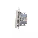 SIMON 55 WMDL-040123-143 Przycisk roletowy (moduł) 10 A, 250 V~, szybkozłącza; Aluminium mat