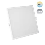 ALGINE DOWNLIGHT 22W 230V 120st IP20 IK06 215x215 x38mm BIAŁY kwadrat CCT+DIM Wi-Fi SPECTRUM SMART