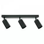 MADARA MINI BAZA 3xGU10 445x50x165mm prostokąt CZARNA