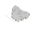 Radiowy dwukanałowy sterownik LED 12V - montaż DIN 10÷16V DC