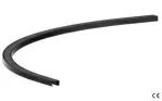 9600-R05-90/B-ST1 Szynoprzewód gięty czarny promień 500mm kąt 90° MICRO A.A.G. Stucchi