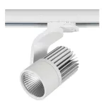 EOS MINI TR Reflektor LED 9W 930 15D B biały 3F 818 lm Projektor do szynoprzewodu LUMIQON