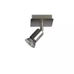 CARREA single spot nickel 1x50W 230V Oświetlenie punktowe