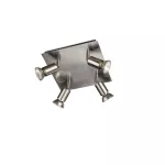 CARREA plate/spiral nickel 4x50W 230V Oświetlenie punktowe