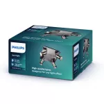 CARREA plate/spiral nickel 4x50W 230V Oświetlenie punktowe