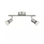 Limbali bar/tube nickel 2x50W 230V Oświetlenie punktowe