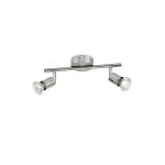 Limbali bar/tube nickel 2x50W 230V Oświetlenie punktowe
