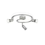 Limbali plate/spiral nickel 3x50W 230V Oświetlenie punktowe