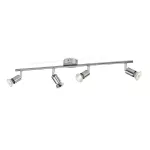 Limbali bar/tube nickel 4x50W 230V Oświetlenie punktowe