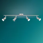 Limbali bar/tube nickel 4x50W 230V Oświetlenie punktowe