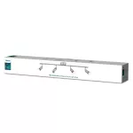 Limbali bar/tube nickel 4x50W 230V Oświetlenie punktowe