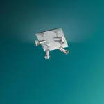 TITAN plate/spiral aluminium 4x50W 230V Oświetlenie punktowe