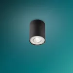 PILLAR single spot black 1x50W 230V Oświetlenie punktowe