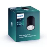PILLAR single spot black 1x50W 230V Oświetlenie punktowe