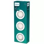 ENNEPER recessed white 3xNW 230V Wbudowany reflektor punktowy