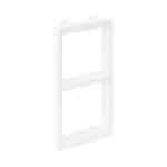 SIMON CONNECT TSC-S62-9 Adapter CIMA na 2 moduły K45 (45x45mm) pionowo; czysta biel