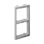 SIMON CONNECT TSC-S62-8 Adapter CIMA na 2 moduły K45 (45x45mm) pionowo; aluminium