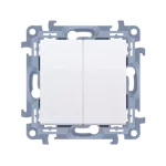 SIMON 10 WC-W5xxxxx-01-11xx Łącznik świecznikowy (moduł) 10AX, 250V~, zaciski śrubowe; biały