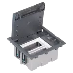 SIMON CONNECT TSC-52050102-035 Puszka podłogowa S500 2-modułowa, 4x K45, gł. 93mm; szary