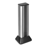 SIMON CONNECT TSC-ALC313-8-14 Minikolumna 1-stronna, wys. 451mm, 3-modułowa, 6x K45; aluminium