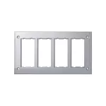 SIMON CONNECT TSC-SBM402-8 Ramka 4-modułowa do puszki SBM450, 8x K45; aluminium