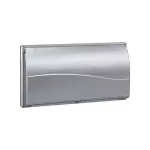 SIMON CONNECT TSC-SBMT402-8 Ramka 4-modułowa do puszki SBM450 z pokrywą, 8x K45; aluminium