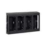 SIMON CONNECT TSC-SBC450-14 Obudowa natynkowa 4-modułowa, 8x K45; szary grafit