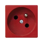 SIMON CONNECT TSC-K02-6 Gniazdo K45 z uziemieniem 16A/230V~; czerwony