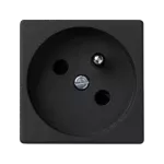 SIMON CONNECT TSC-K22-14 Gniazdo K45 z uziemieniem 16A/230V~, szybkozłączki; czarny