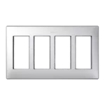 SIMON CONNECT TSC-51010104-033 Ramka obudowy S500 4-modułowa, 8x K45; aluminium