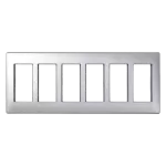 SIMON CONNECT TSC-51010106-033 Ramka obudowy S500 6-modułowa, 12x K45; aluminium