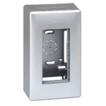 SIMON CONNECT TSC-51000001-033 Obudowa natynkowa S500 1-modułowa, 2x K45; kompletna; aluminium