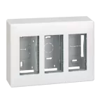 SIMON CONNECT TSC-51000003-030 Obudowa natynkowa S500 3-modułowa, 6x K45; kompletna; czysta biel