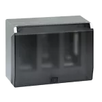SIMON CONNECT TSC-51040003-033 Obudowa natynkowa S500 z pokrywą 3-modułowa, 6x K45; kompletna; aluminium