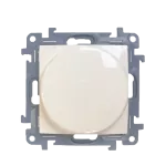SIMON 10 WC-S9LAxxx-01-41xx Ściemniacz obrotowy do LED ściemnialnych 230 V (moduł) 2–250 W; kremowy. Maksymalna ilość zródeł LED - 10 szt.