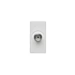 SIMON CONNECT TSC-K102B-9 Płytka K45/2 gn. TV żeńskie 22,5x45mm + wkład; czysta biel