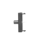 SIMON CONNECT TSC-K102C-14 Płytka K45/2 gn. SAT (F) żeńskie 22,5x45mm + wkład; czarny