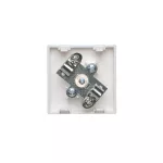 SIMON CONNECT TSC-K120A-9 Płytka K45 gn. TV męskie 45x45mm + wkład; czysta biel