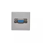 SIMON CONNECT TSC-K100B-8 Płytka K45 złącza VGA (D-Sub 15) 45x45mm + wkład; zaciski śrubowe; aluminium