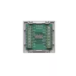 SIMON CONNECT TSC-K100B-8 Płytka K45 złącza VGA (D-Sub 15) 45x45mm + wkład; zaciski śrubowe; aluminium