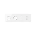 SIMON 100 W100-10020407x-130 Panel 4-krotny: 2 gniazda + 2x1 ładowarka USB + 2xRJ45; biały