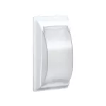 SIMON CONNECT TSC-S195N9 Płytka CIMA z pokr. do aparatury modułowej 2-pol.; SBC, SBM, SM (33mm), puszki podłogowe SF; czysta biel