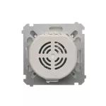 SIMON BASIC WMUR-020xxT-4011 Łącznik z czujnikiem ruchu z zabezpieczeniem przed nieuprawnionym dostępem do elementów sterujących (moduł) 20–500 W; srebrny mat