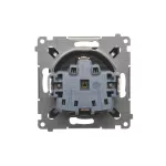 SIMON 54 WMDW-03111x-046 Gniazdo Schuko z przesłonami (moduł) 16A, 250V~, zaciski śrubowe; brąz mat