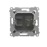 SIMON 54 WMDH-0XXXX1-048 Gniazdo HDMI (moduł); antracyt