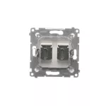 SIMON 54 WMDH-0XXXX2-011 Gniazdo HDMI podwójne (moduł); biały