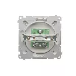 SIMON BASIC WMUA-03000x-1013 Gniazdo antenowe pojedyncze końcowe (moduł); biały (zastępuje BMAK1.01/..)